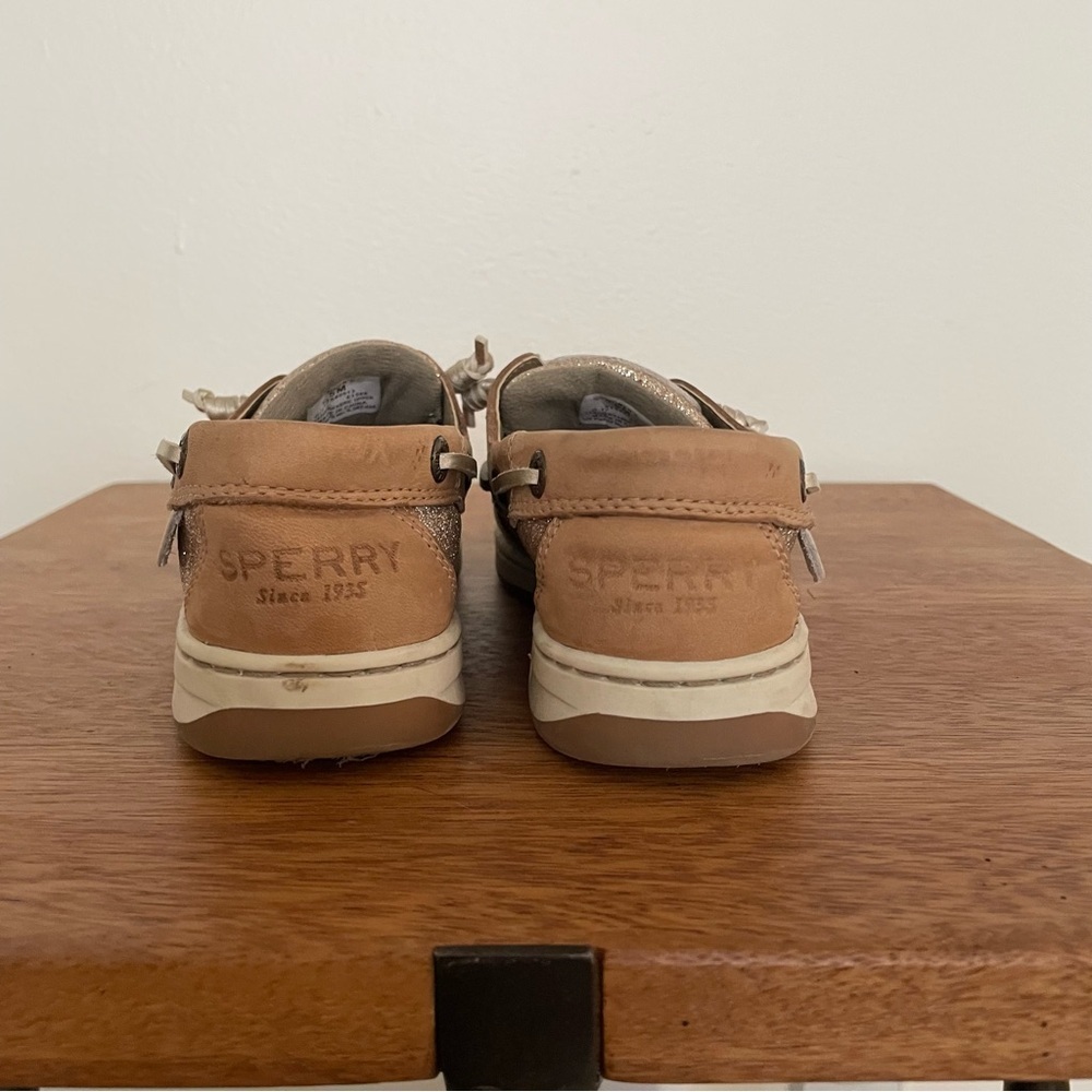 Sperry Women's Tan Moccasins - Picture 5 of 8